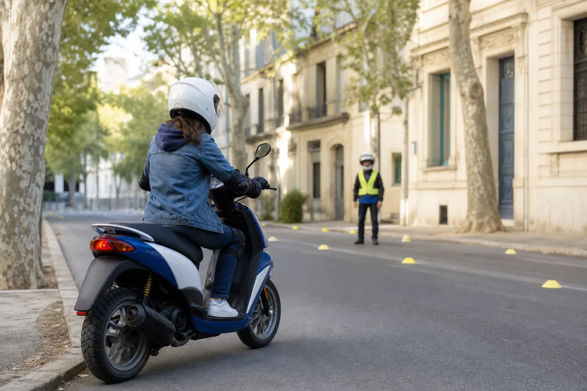 Le scooter à 14 ans : ce que couvre la formation AM